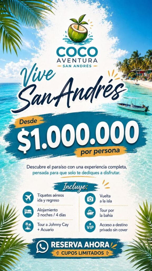 Plan Vive San Andres 1 millon